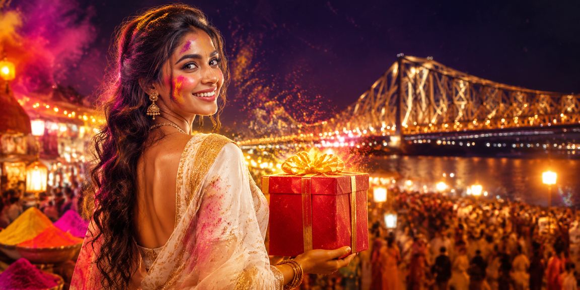 Evening sports and casino betting in Kolkata featuring traditional attire